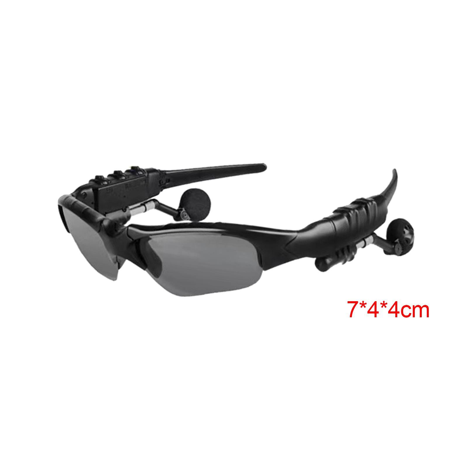 Fashion Headphones Sunglasses Built in Mic Stereo Headset Audio Sunglasses