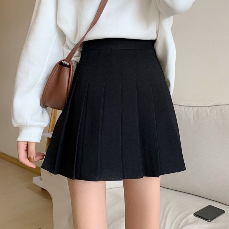 Chân váy xếp ly Tennis Skirt Chữ A Dáng Ngắn