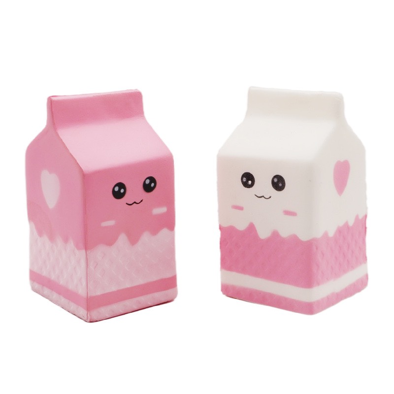 Đồ chơi Squishy Hộp Sữa Cute