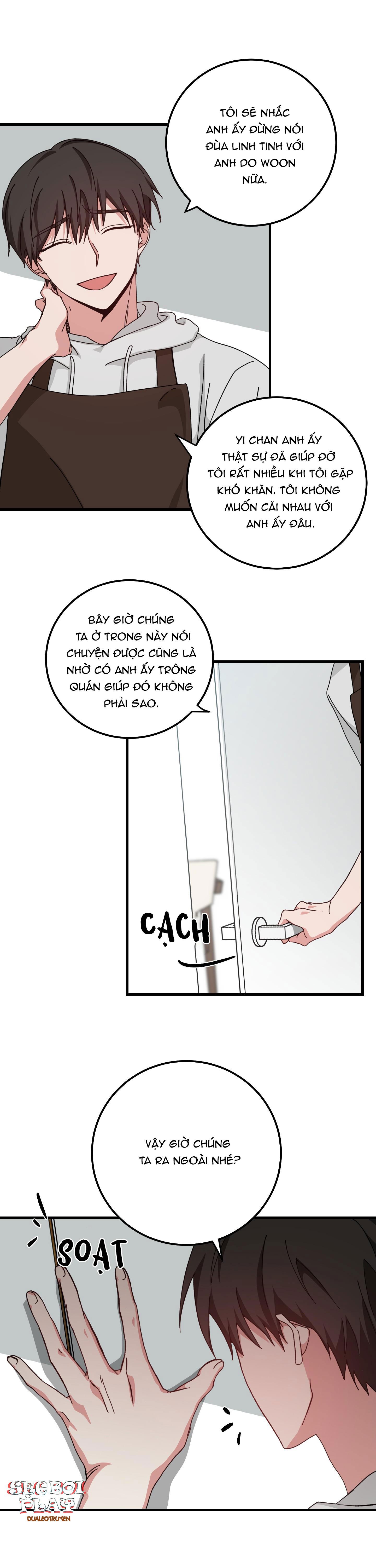 yêu tôi đi, thần hộ mệnh chapter 12 11