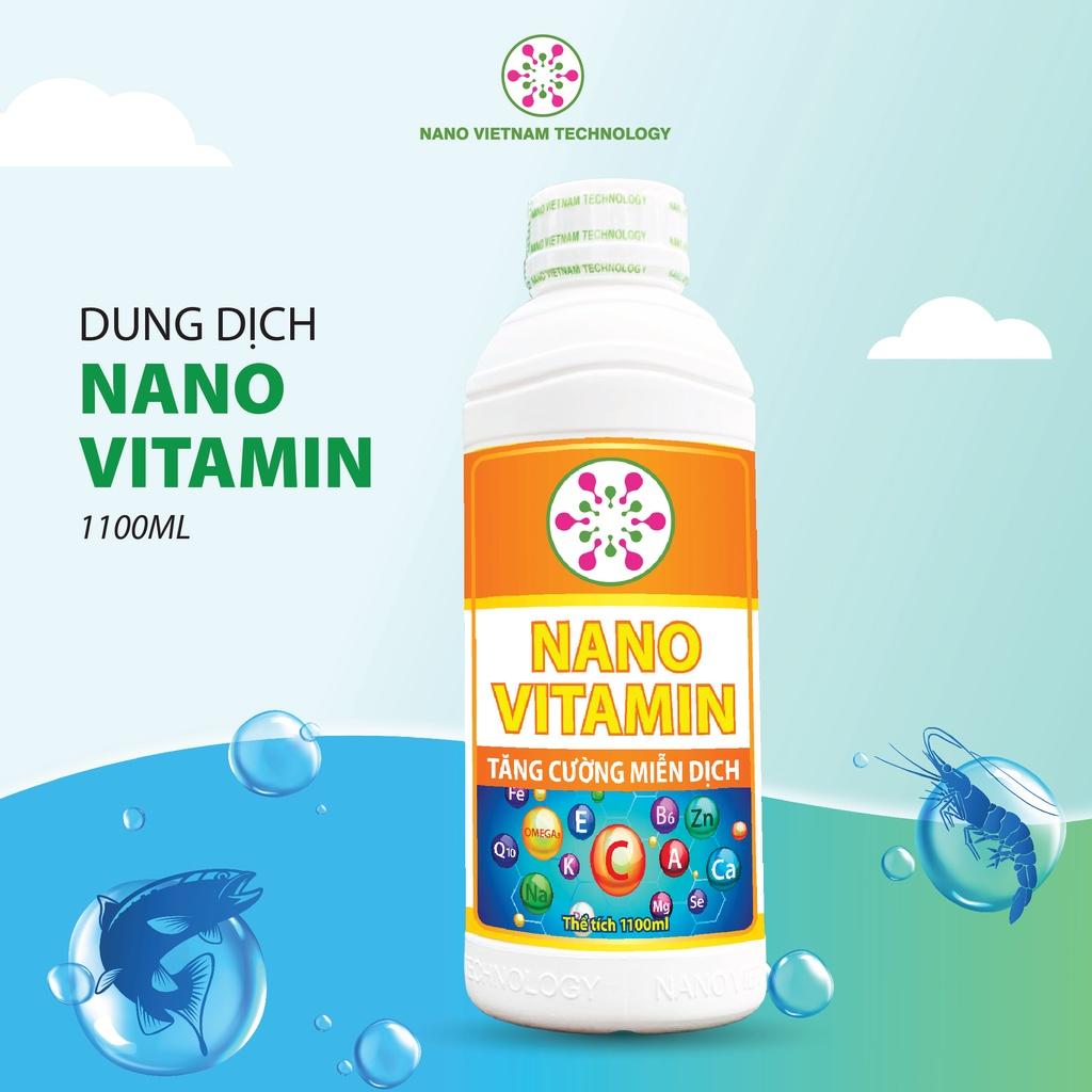 Nano Vitamin Vietnam Tech giúp tôm khoẻ mạnh phát triển nhanh 1100ml