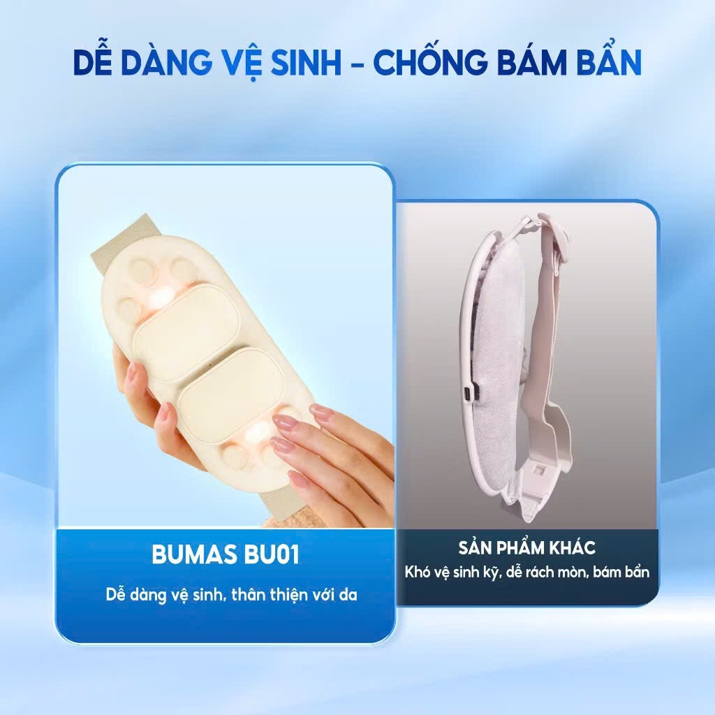 (Quà Tặng Vợ, Bạn Gái) Đai massage chườm ấm bụng kinh nguyệt cao cấp   LS-01