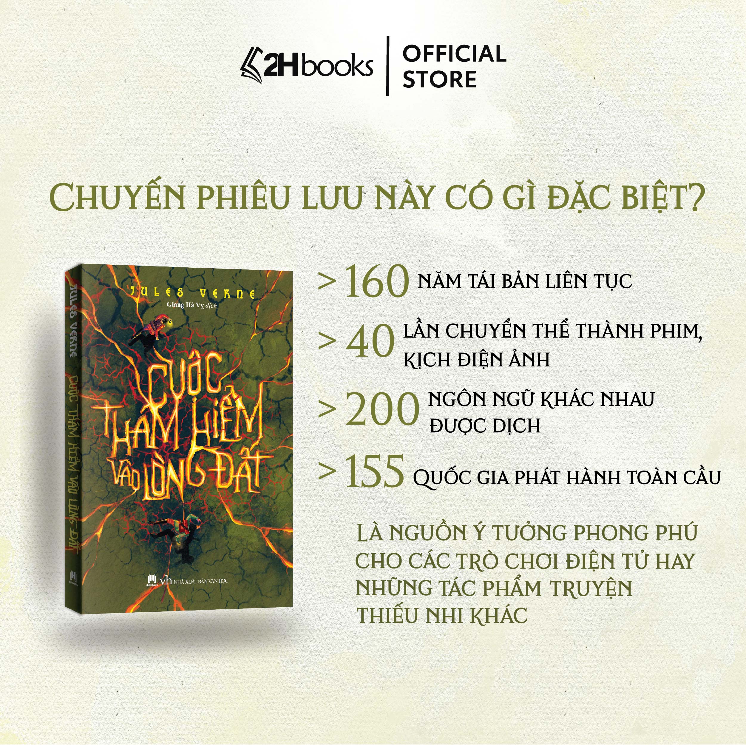 Sách - Cuộc thám hiểm vào lòng đất (tái bản) - 2H Books