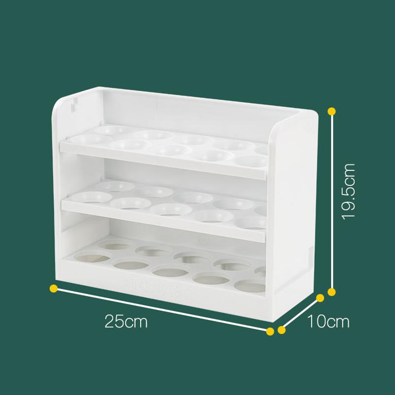 Sáng Tạo Trứng Hộp Bảo Quản Flip-Loại Trứng Có Giá Để Đồ Tủ Lạnh Nhà Tổ Chức Hộp Trứng Hộp Đựng Phụ Kiện Nhà Bếp Thiết Thực