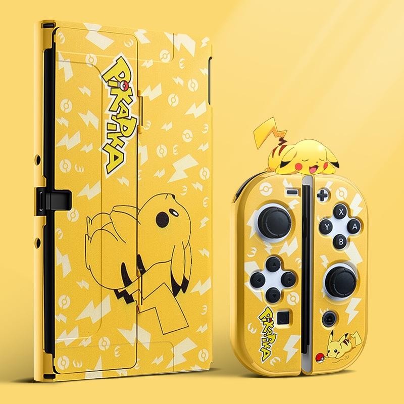 Ốp Bảo Vệ Máy Chơi game Nintendo switch NS Màu Đục Chủ Đề Hoạt Hình OLED Dễ Thương