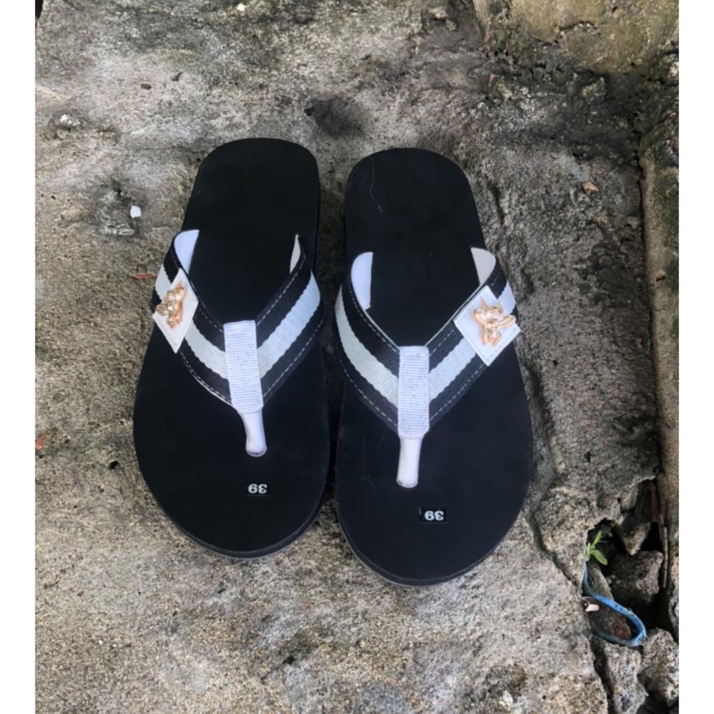 sandal đồng nai dép kẹp nam nữ ( đế đen quai dù ) size từ 35 nữ đến 43 nam size khác ib chọn thêm