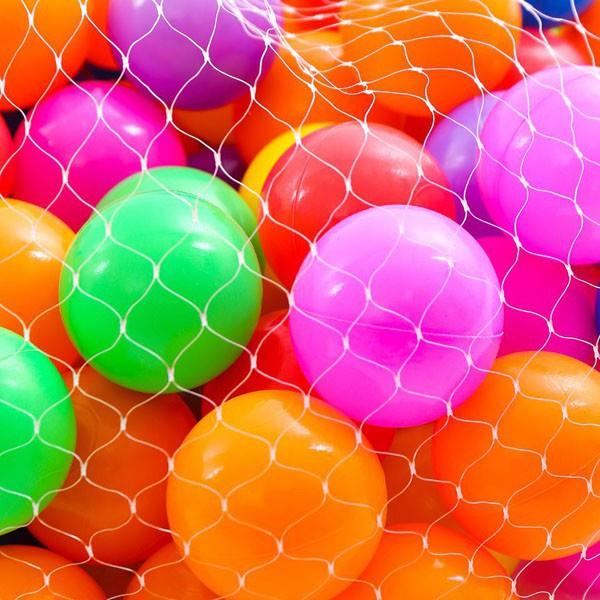 Túi 95 - 100 quả bóng nhựa nhiều màu, banh nhựa cho bé thỏa sức vui chơi (khoảng 95 - 100 bóng)