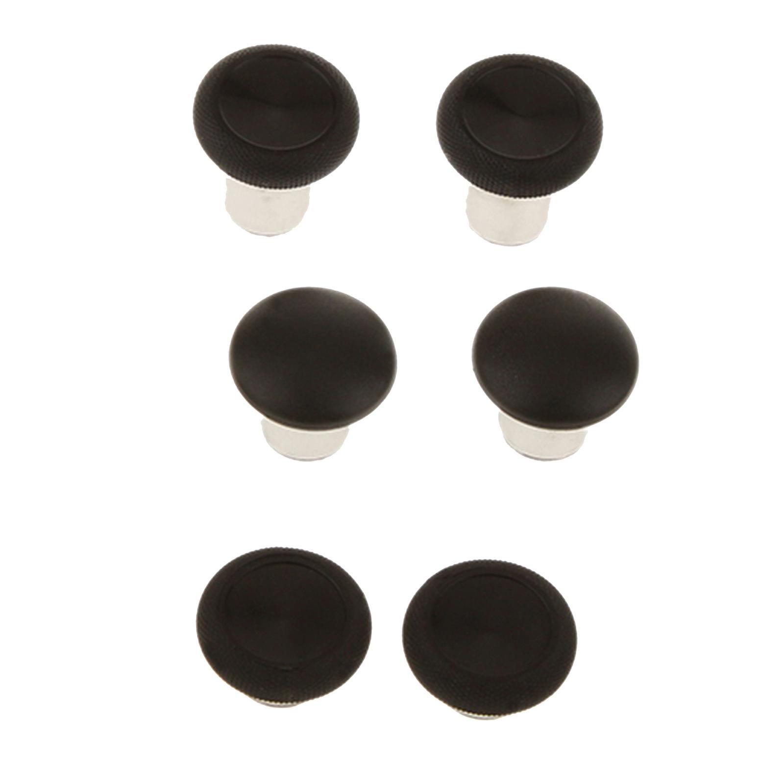 6Pcs Replacement Game Buttons JoyStick Grip For Controller