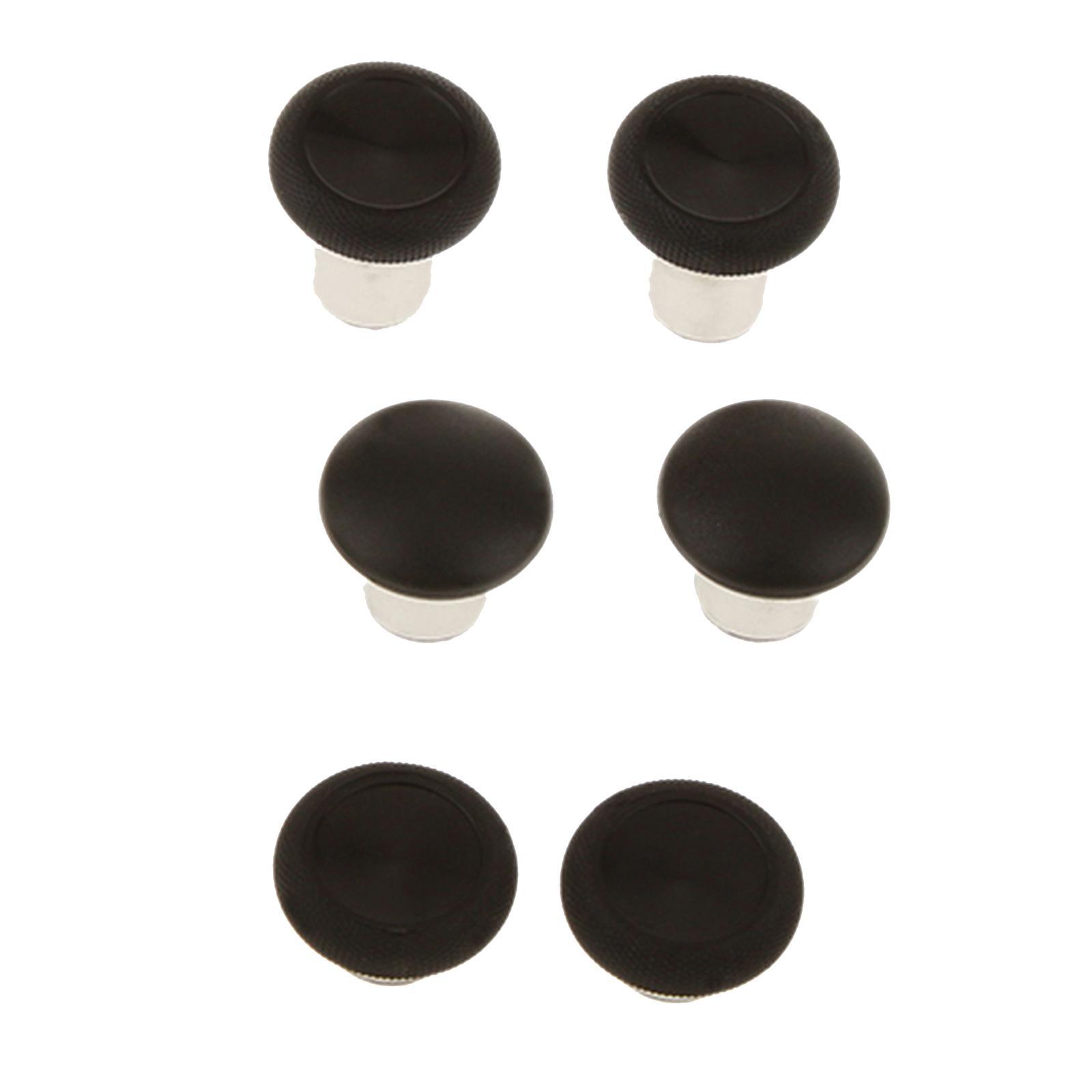 6Pcs Replacement Game Buttons JoyStick Grip For     Controller