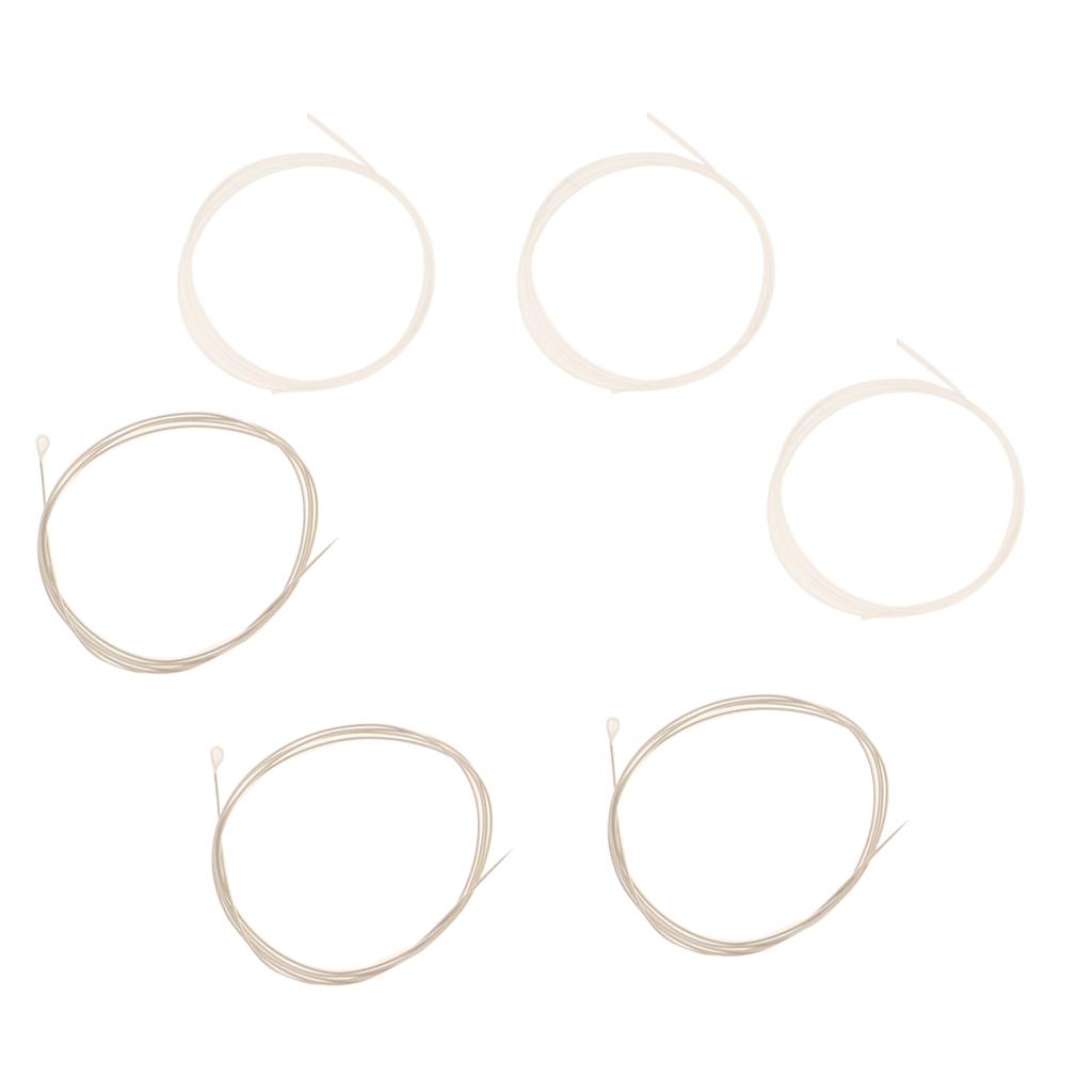 6 Pieces Guitar Replacement Strings Set for Acoustic Classical Guitar