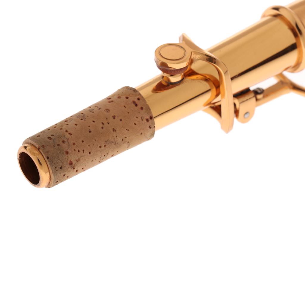 Durable Replacement Soprano Saxophone Sax Neck Golden