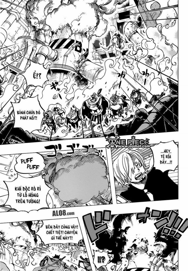 đảo hải tặc - one piece chapter 684 9