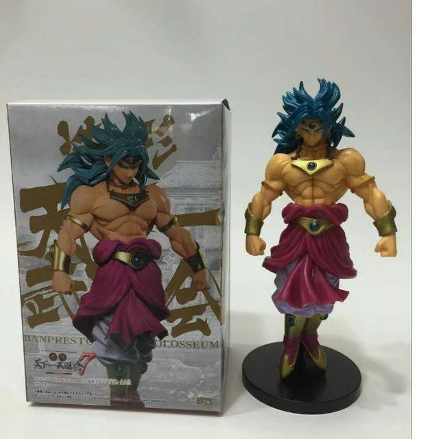 Mô hình nhân vật Broly Tóc xanh dương Figure Dragon Ball nhân vật Bảy Viên Ngọc Rồng Super Saiyan Siêu Xayda Supersaiyan