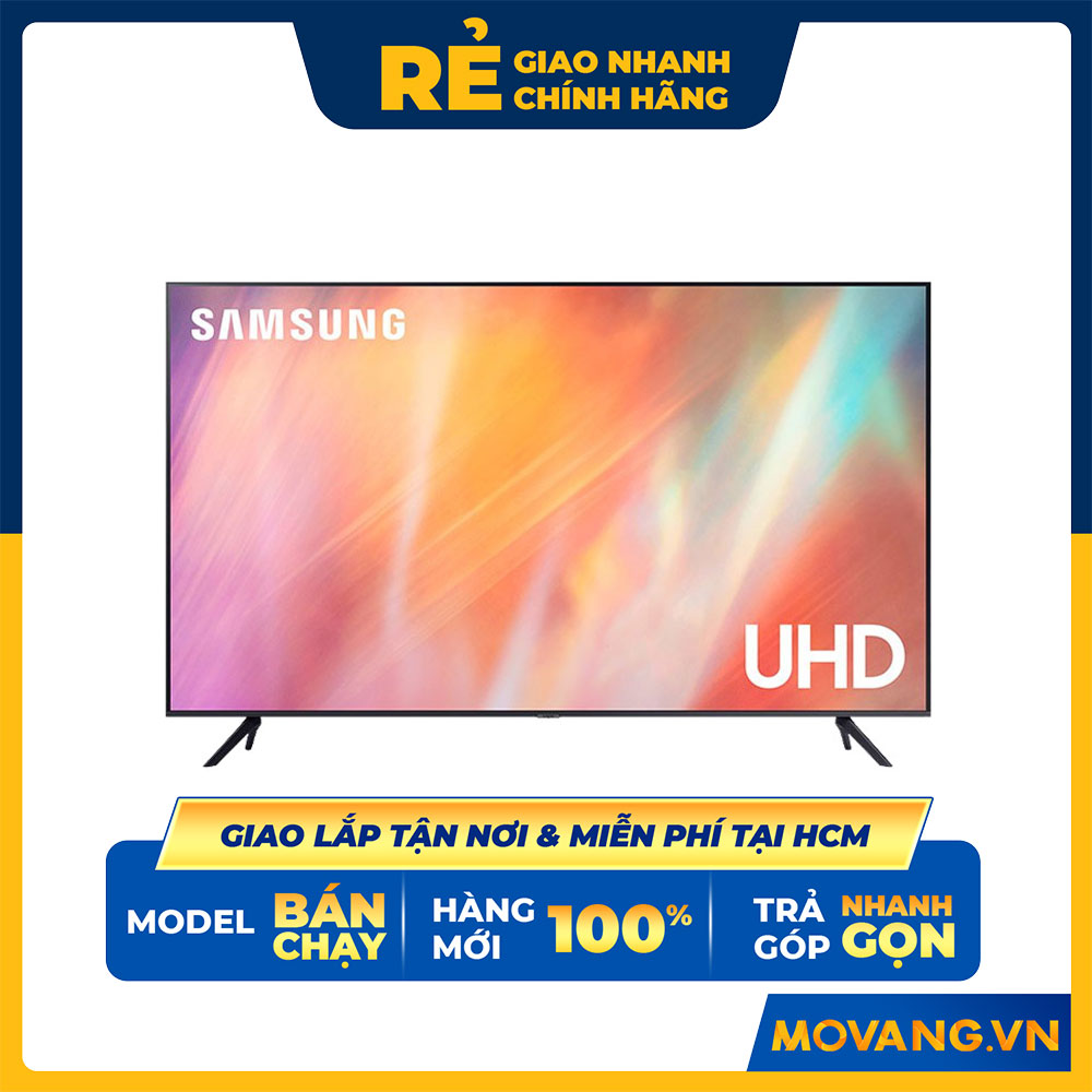 Smart Tivi Samsung 4K 43 inch UA43AU7000 Mới 2021