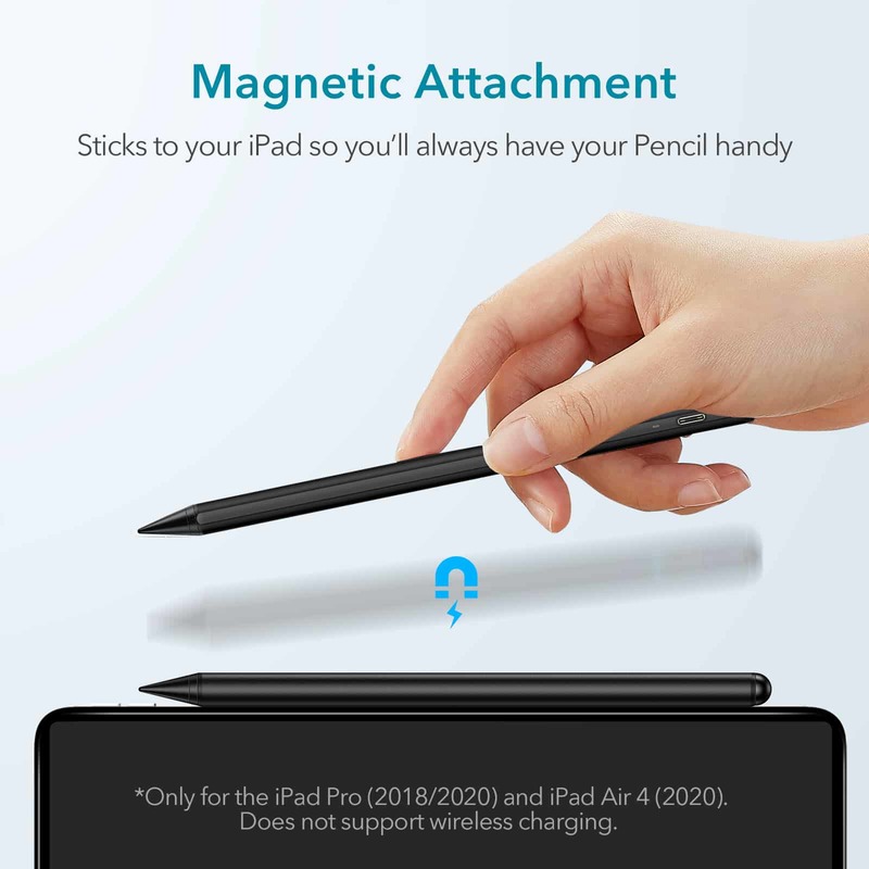 Bút cảm ứng ESR Digital Stylus Pencil Tích hợp Magnetic dành cho iPad Pro/ Ipad Air/ Ipad Mini/ Ipad Gen 6,7,8,9, 10 - Hàng chính hãng