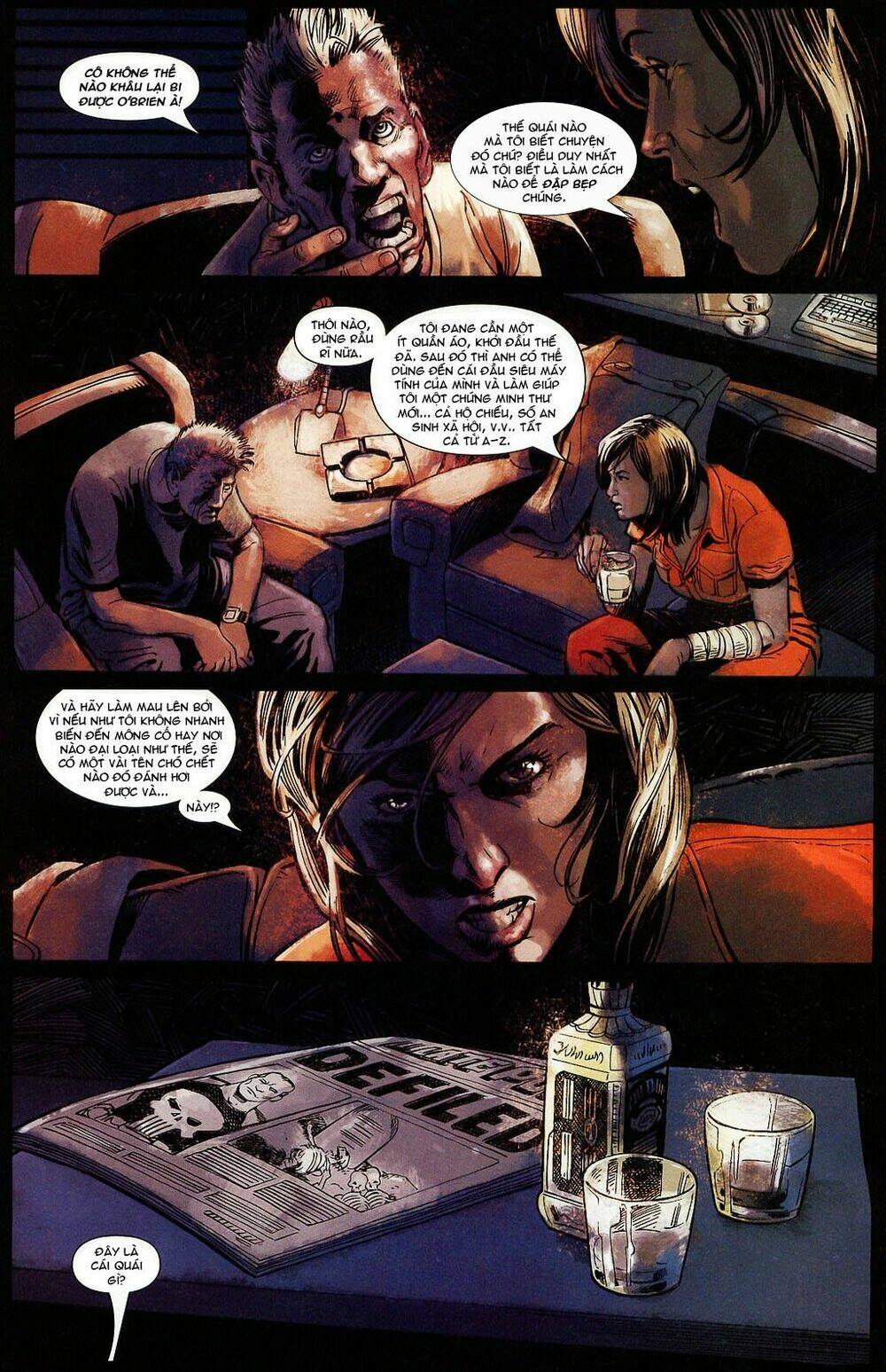 the punisher: trên là dưới & trắng là đen chapter 3 8