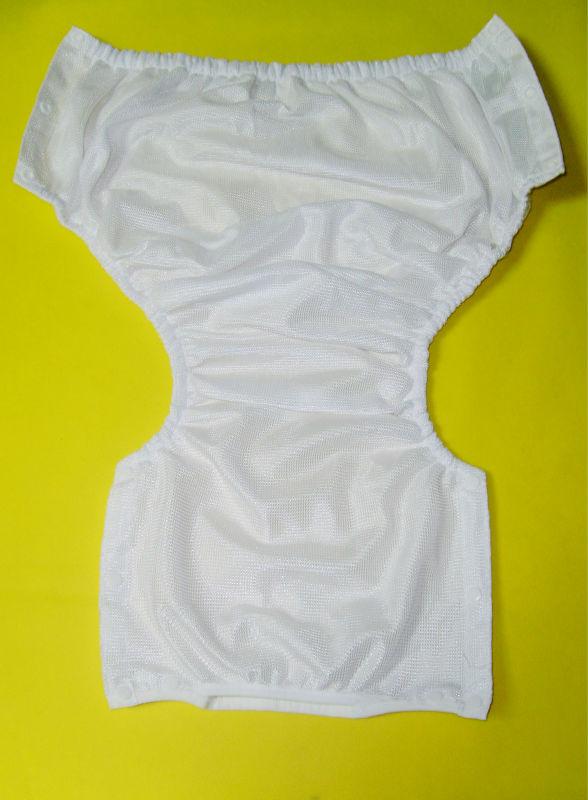FuuBuu2213-White-XXL Tã Người Lớn/Tiểu Tiện Quần/Quần Thay Tã Thảm