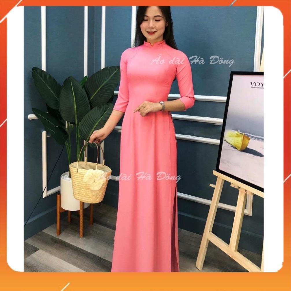 Áo dài trơn cao cấp _áo dài đẹp_áo dài màu mới giá rẻ