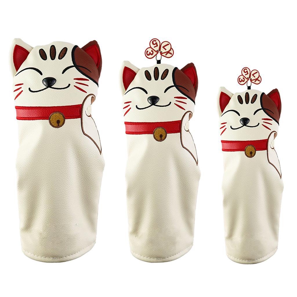 3pcs/Set Durable Golf  .1 3 5 Driver Headcover  Guard