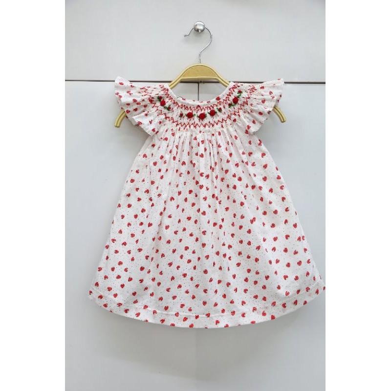 ĐẦM SMOCK HOA NHÍ