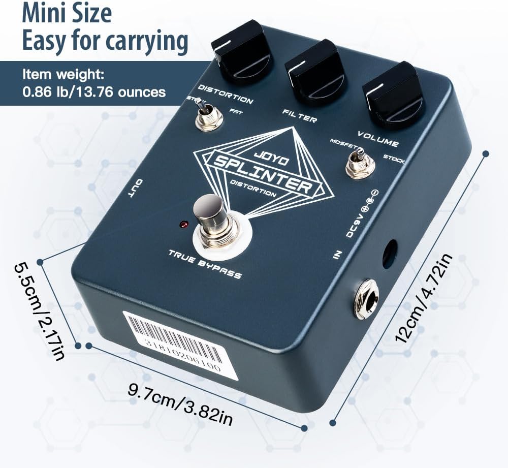 JOYO GUITAR EFFECT PEDAL SERIES - Phơ / Pedal Effect Guitar JOYO JF-17 JF-20 JF-21 JF-23 JF-25 JF-31- Hàng Chính Hãng