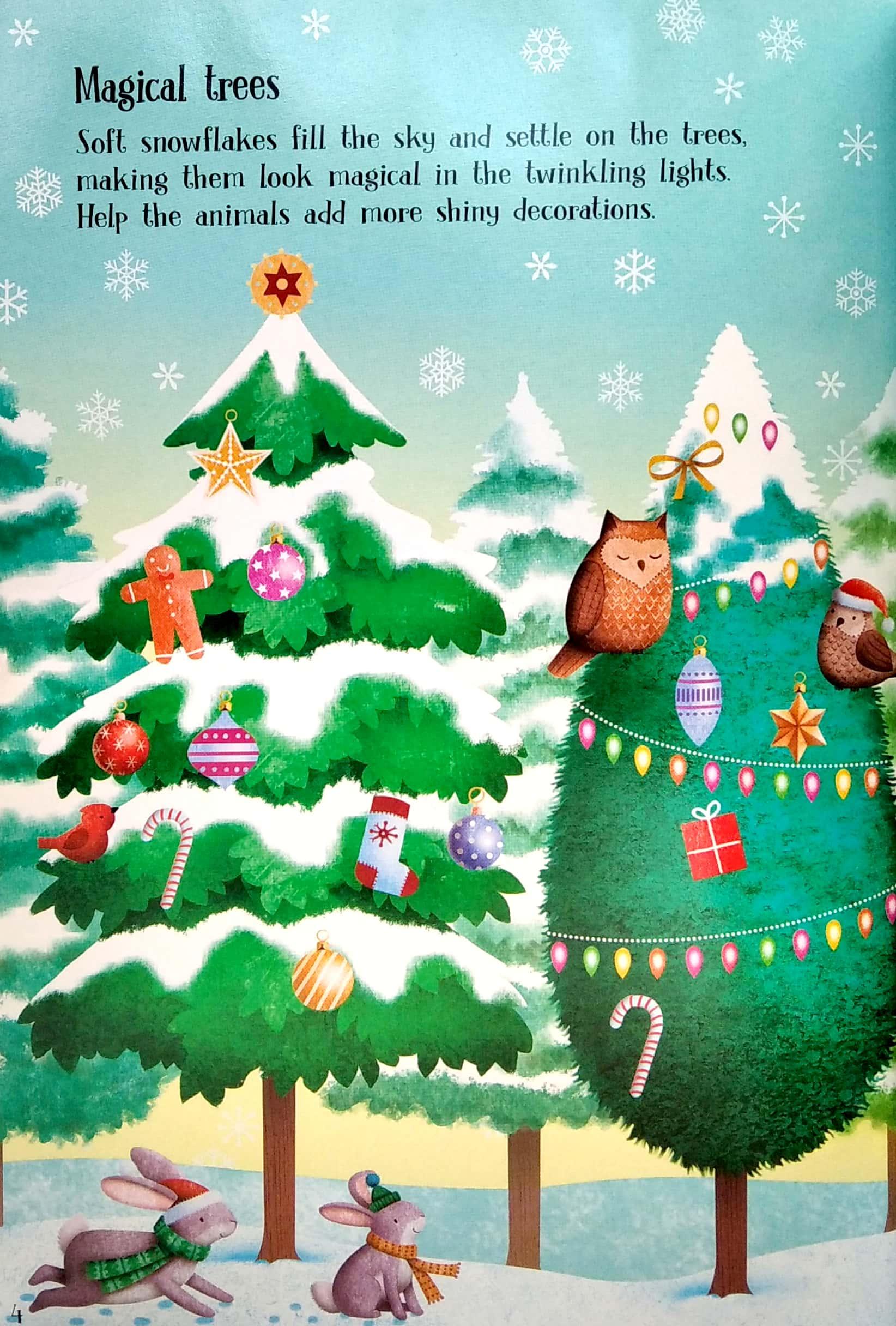 Sparkly Christmas Sticker Book