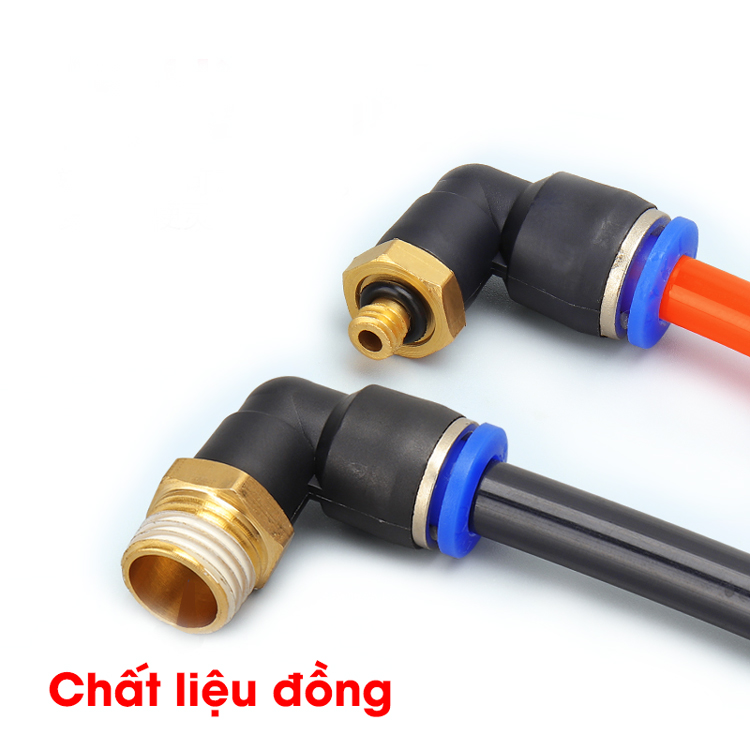 Đầu nối nhanh góc PL 4 6 8 10 12 14 16