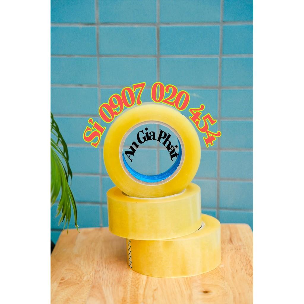 Băng keo opp trong/đục dán thùng siêu dính siêu rẻ 200y/2kg/ 1 cây 6 cuộn
