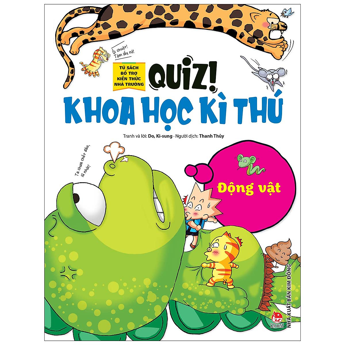 Sách - Quiz! Khoa học kì thú : Động vật
