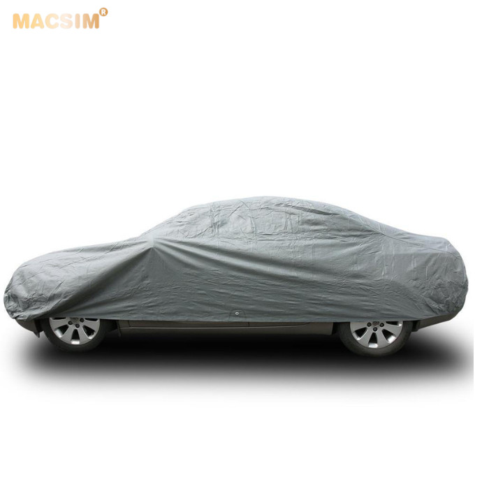 Hình ảnh Bạt phủ ô tô chất liệu vải không dệt cao cấp thương hiệu MACSIM dành cho hãng xe Vinfast Lux SA màu ghi - bạt phủ trong nhà và ngoài trời