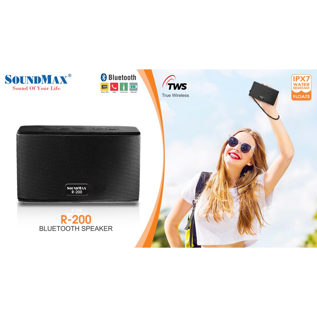 Loa Vi Tính SoundMax R200 5W (RMS) - Hàng Chính Hãng.