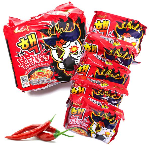 Combo 10 gói Mì siêu cay Samyang 140gr