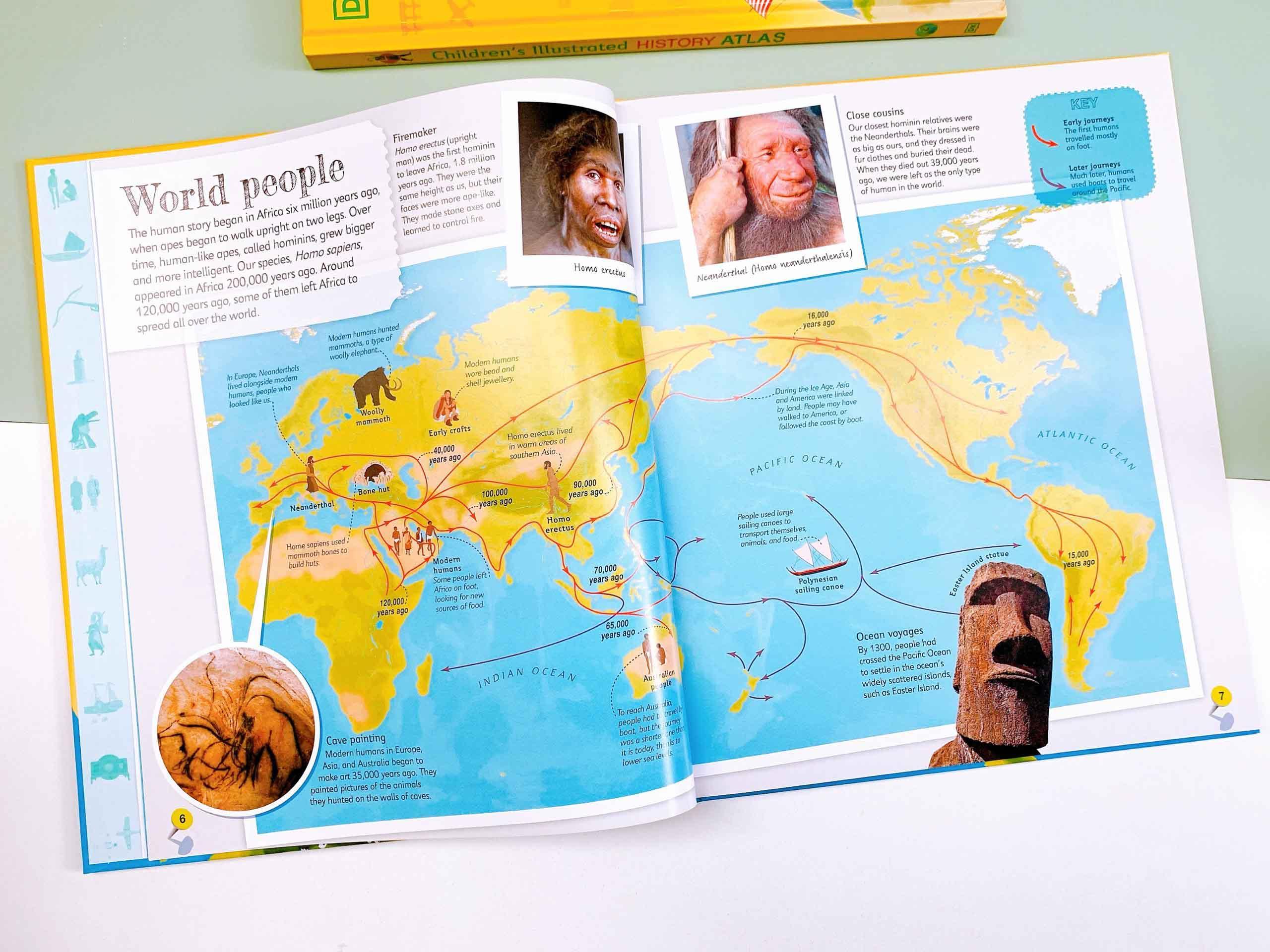 Children's Illustrated History Atlas