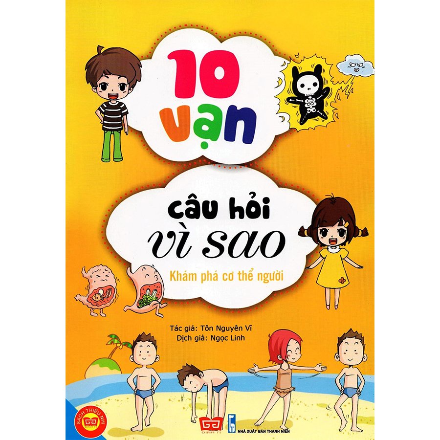 Bộ 18 cuốn Truyện Tranh Thiếu Nhi – 10 Vạn Câu Hỏi Vì Sao – Đinh Tị