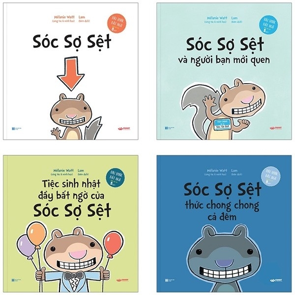 Bộ Sách Sóc Sợ Sệt (Bộ 4 Cuốn)