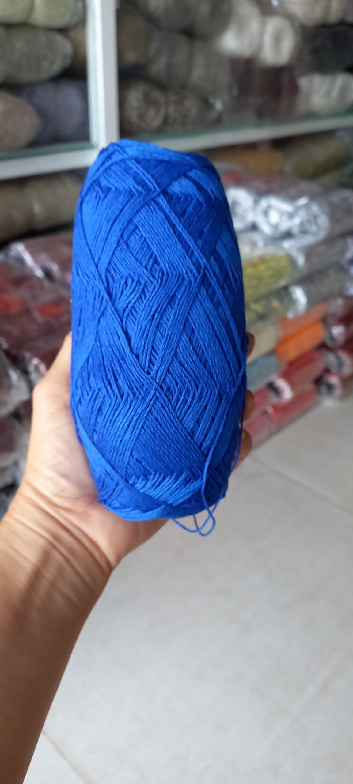 Sợi len xà cừ dùng trong đan móc màu số 20