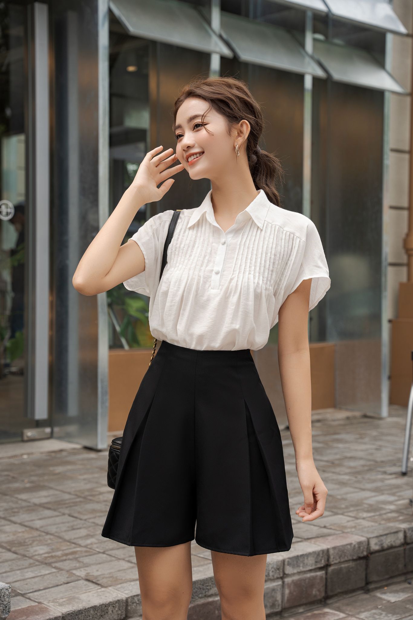 OLV - Áo Margaret Striped Shirt