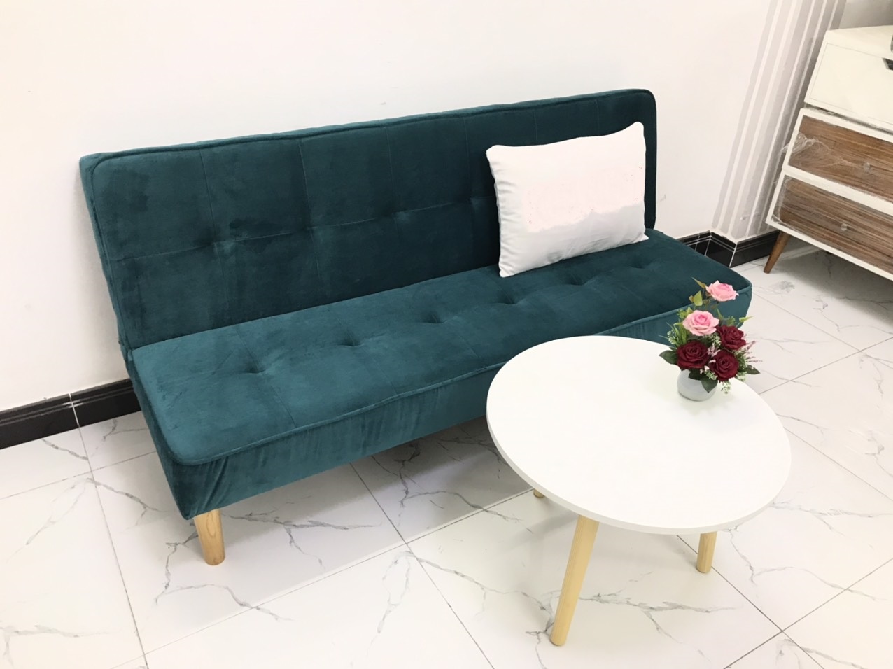 Bộ ghế sofa bed, sofa giường phòng khách Sivali, salon, sopha, sa lông, sô pha SFB06