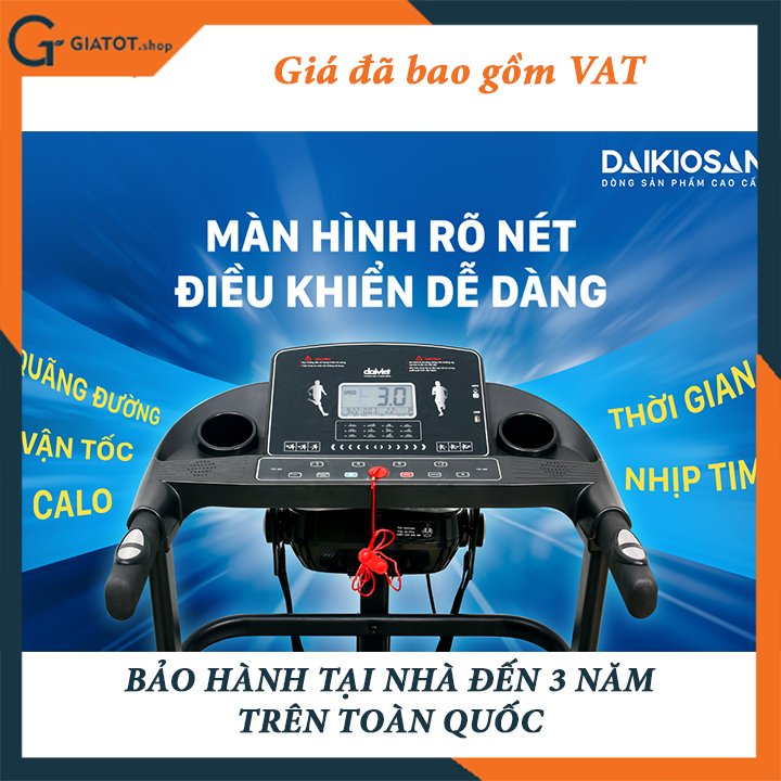 Máy chạy bộ đa năng chính hãng Daikiosan DVCB-00002 cao cấp