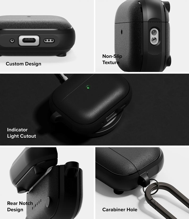 Vỏ ốp cho AirPods Pro 3 RINGKE Onyx Magnetic - Hàng Chính Hãng