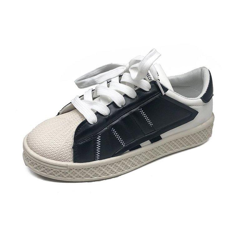 Giày Thể Thao Bằng Da Pu Thời Trang Hàn Quốc Dành Cho Bạn Nữ