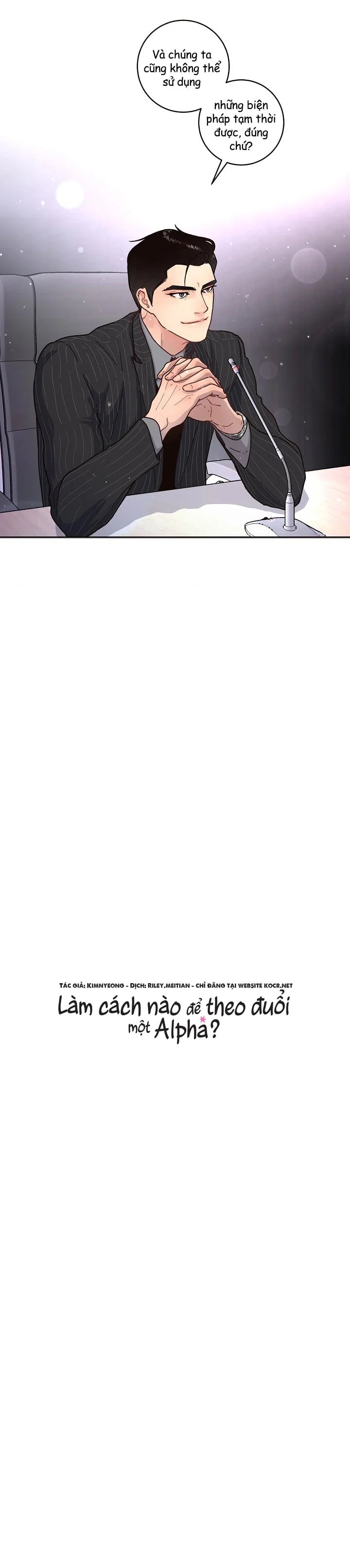 làm cách nào để theo đuổi một alpha? chapter 40 4