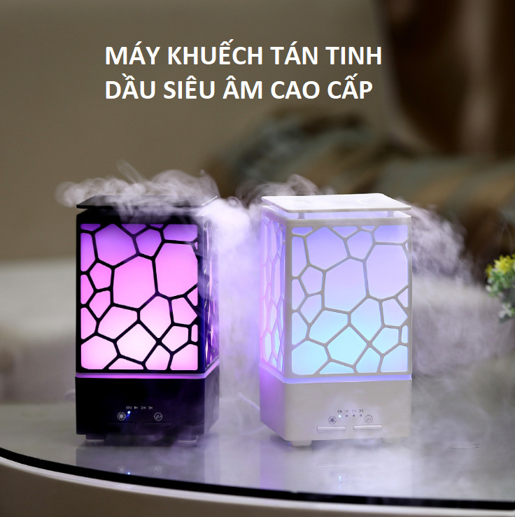 Máy Khuếch Tán Tinh Dầu Lập Phương 200ml