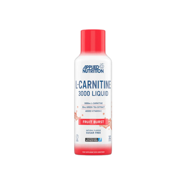 Applied Nutrition L Carnitine 3000 (480ml - 32 lần dùng) Siro Hỗ Trợ Đốt Mỡ Giảm Cân Nhanh của Anh Quốc