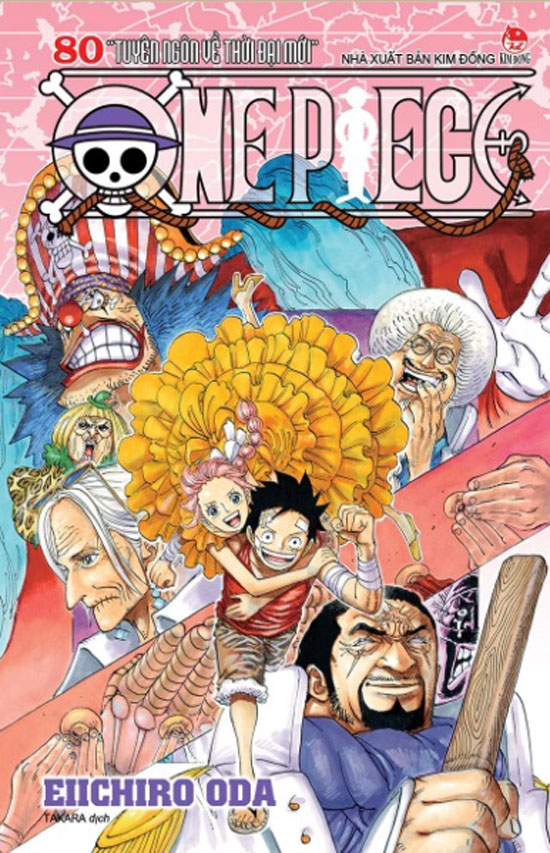 One Piece - Tập 80 - Bìa rời