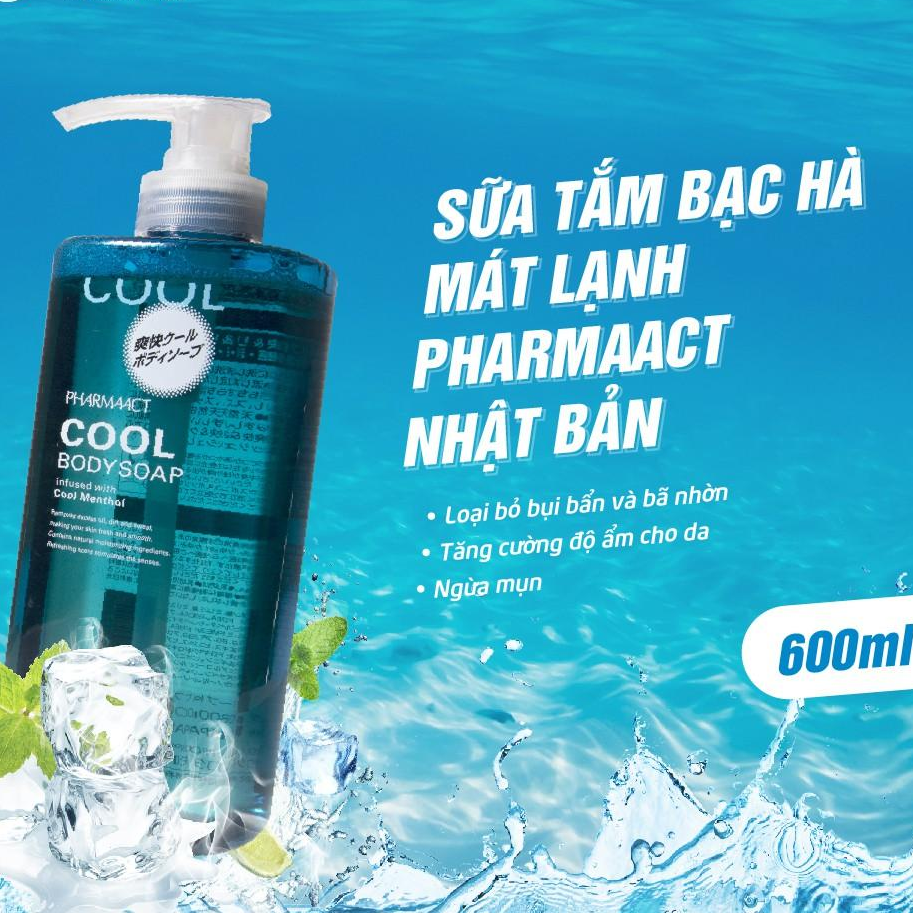 Combo Pharmaact Sảng Khoái Mát Lạnh - Chăm Sóc Toàn Diện Cho Phái Mạnh