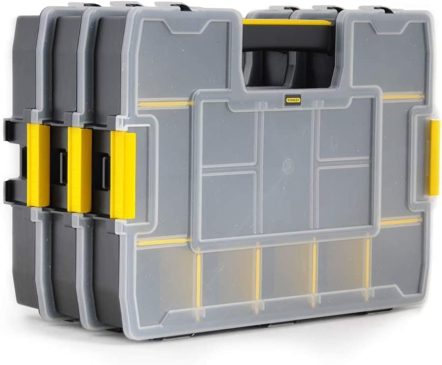 HỘP NHỰA ĐỰNG MŨI KHOAN, ỐC VÍT 14 NGĂN CM STANLEY 1-97-483 - HÀNG CHÍNH HÃNG