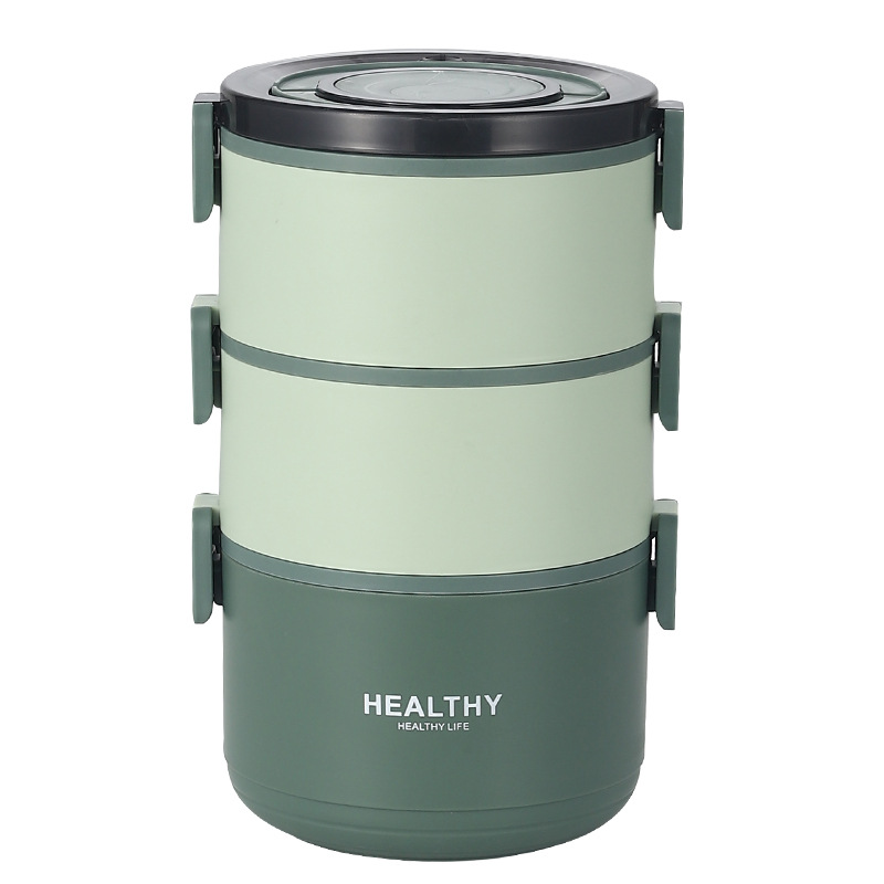 Cà Mèn HEALTHY 3 tầng giữ nhiệt, lõi inox cao cấp - Chính hãng HENRYSA