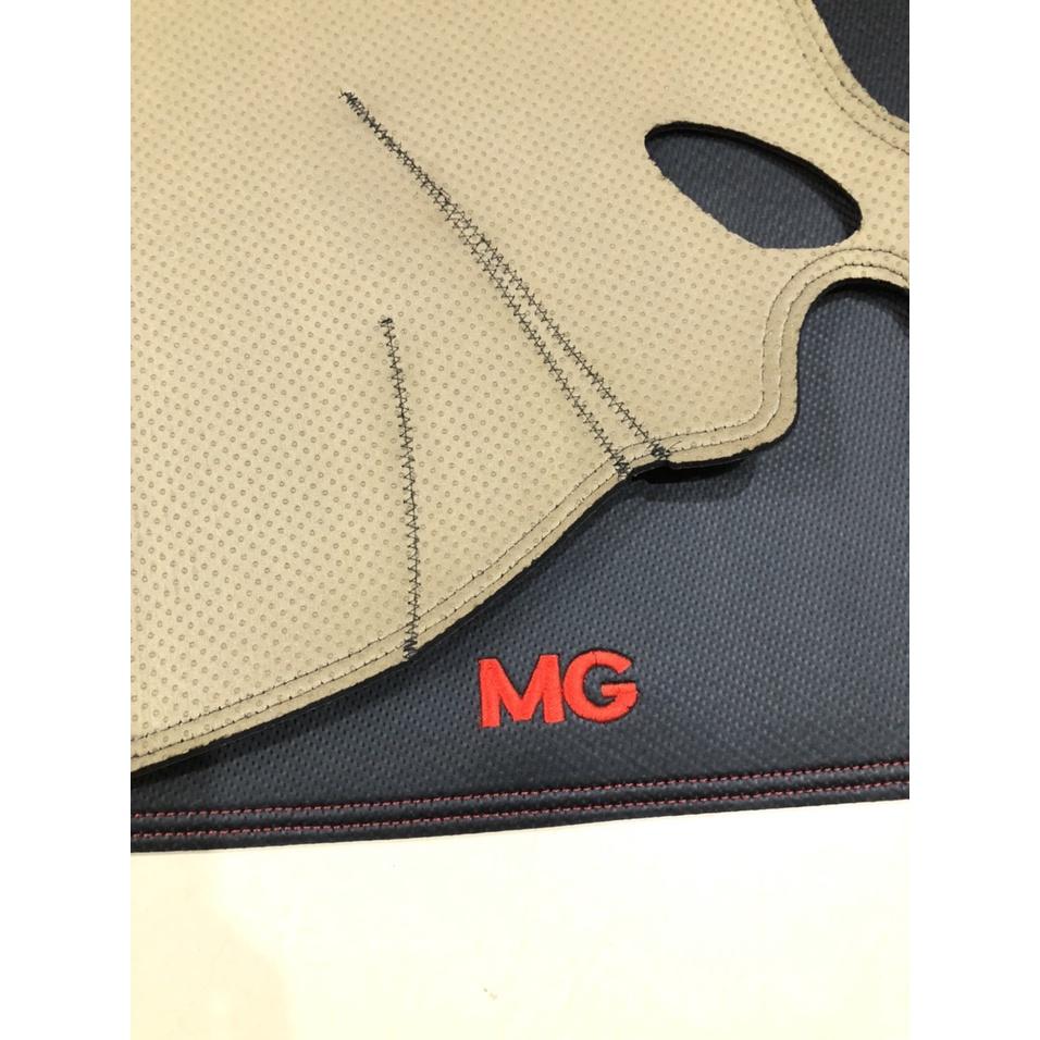 Thảm taplo da cacbon MG5 2022 - 2023 - Hàng 3 lớp có đế chống trượt cao cấp nhất thị trường
