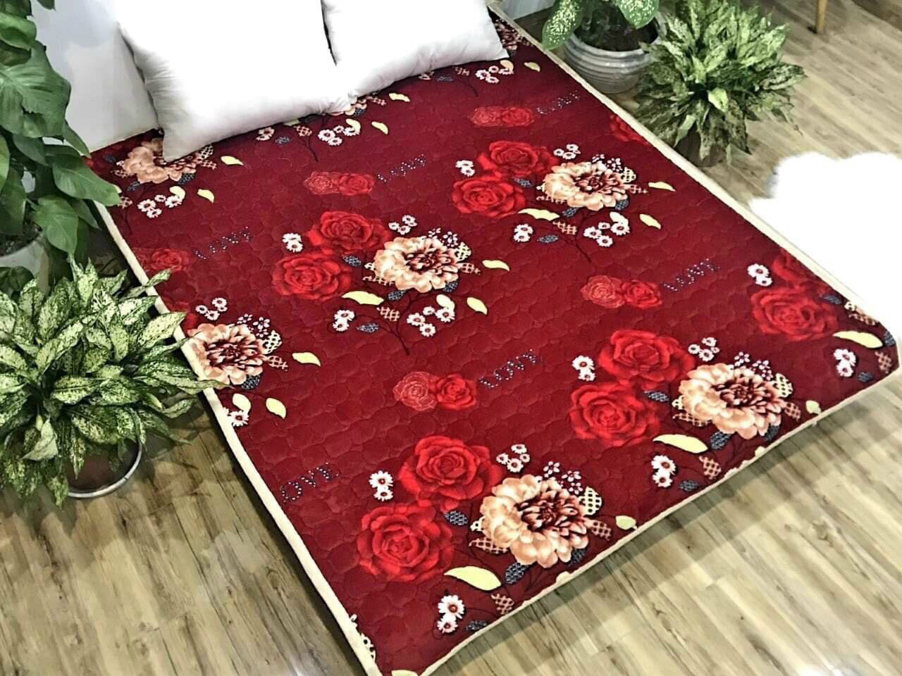 Thảm cừu trải giường trải sàn 3 lớp - Thảm trải giường trải sàn lông cừu 3 lớp